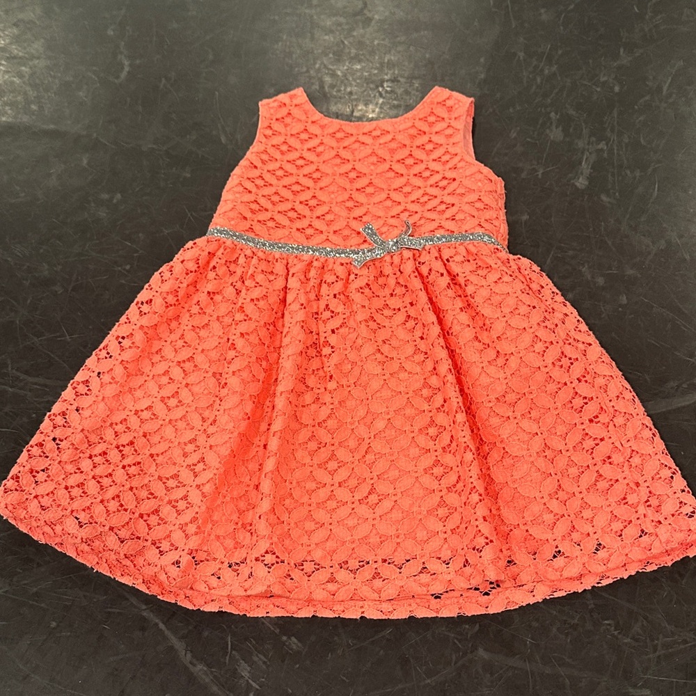 Carter’s baby girl dress w/diaper cover ~ size 9 months ~ only worn once!!